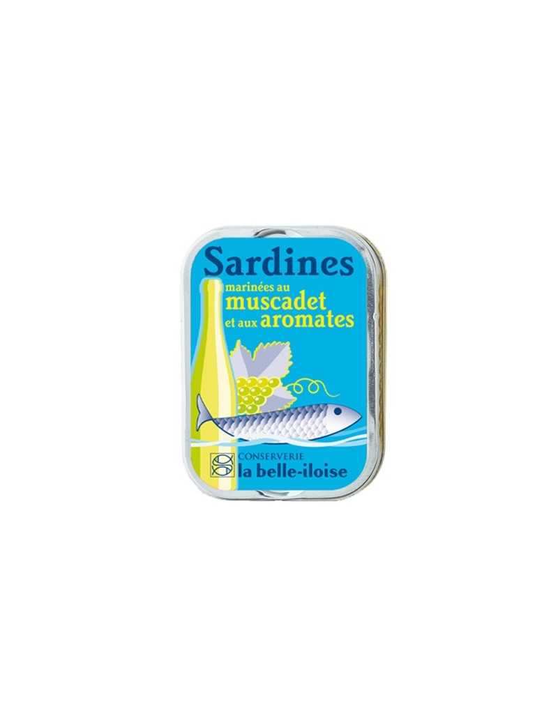 Sardines marinées au muscadet et aux aromates