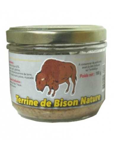 Terrine de Bison nature