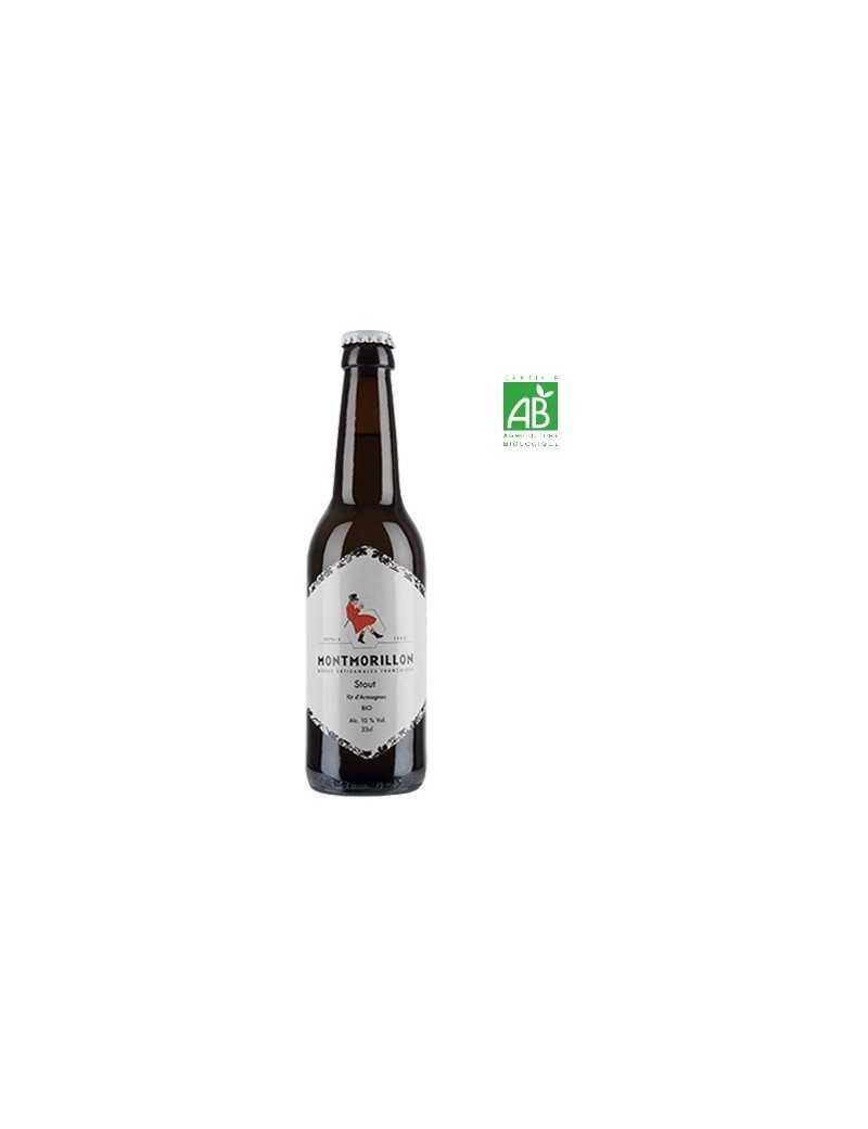 Bière Stout vieilli en fût d’Armagnac-Bio-Bières de Montmorillon