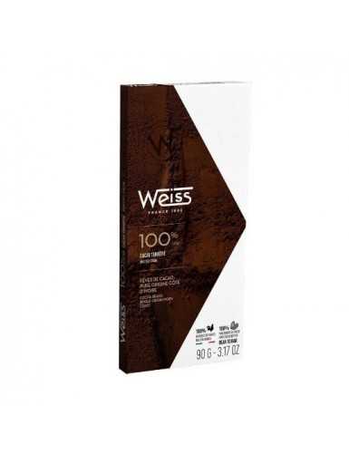 Tablette 100 %-Cacao torréfié -Weiss