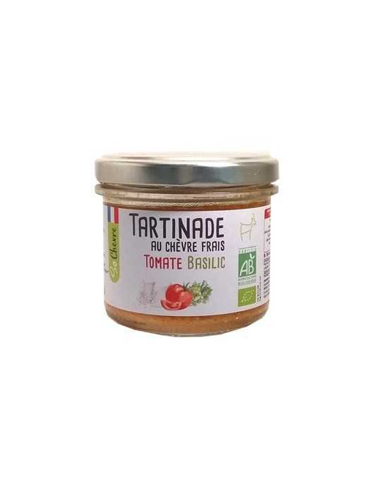Tartinade au Chèvre frais Tomate Basilic-So Chèvre Bio