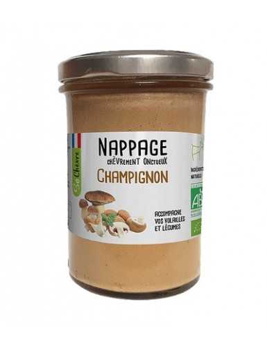 Nappage Sauce blanche Champignon So Chèvre Bio