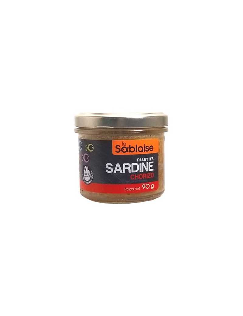 Rillettes de Sardines  aux chorizo