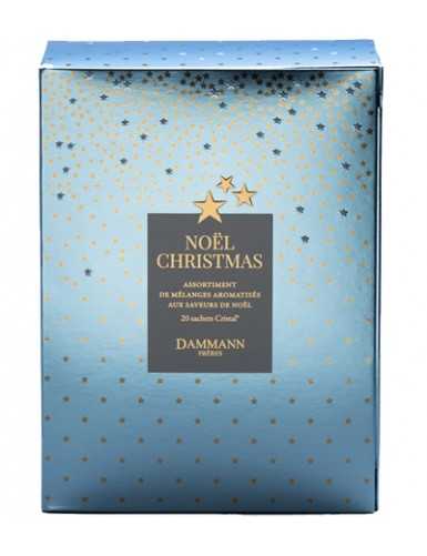 Assortiment de Noël, coffret 20 sachets Cristal® enveloppés-Dammann